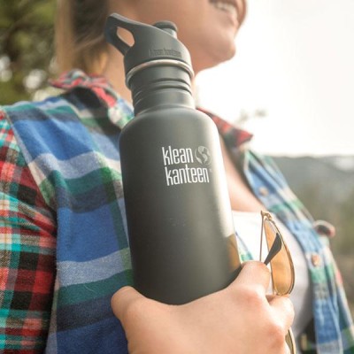 Klean Kanteen Classic 27oz/800ml Steel drinks bottle - New Klean Coat finish